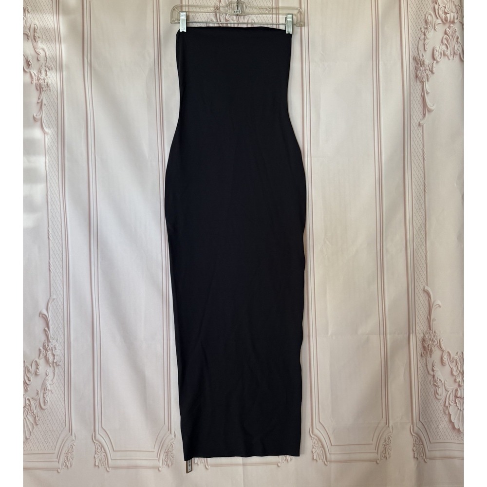 Skims Classic Swim Convertible Tube Dress Obsidian Black Size S NWT $110